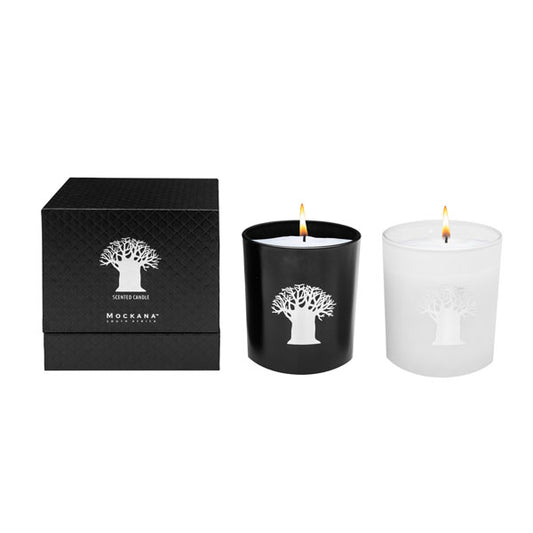 Soy Candle in Glass Container in upmarket black box- 230ml