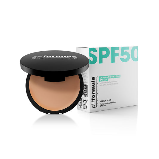 Compact foundation SPF 50+ (medium+)- 50ml